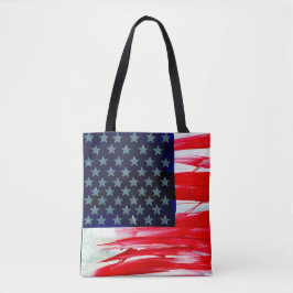 USA Tote Bag Tygkasse
