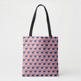 USA Tote Bag Tygkasse