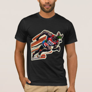 USA-TRACK OCH FÄLT GREYHOUND 3 T SHIRT
