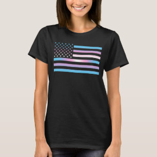 USA Trans Pride Patriotic T Shirt