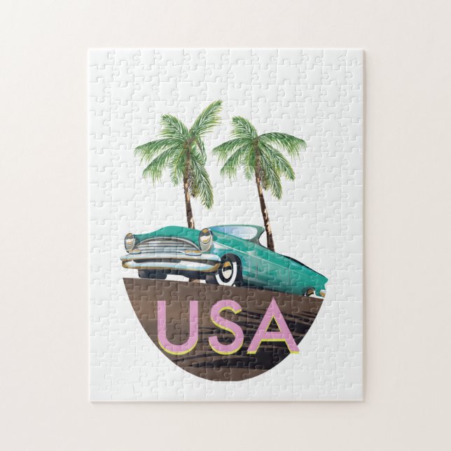 USA Tropisk Pussel (Vertikal)