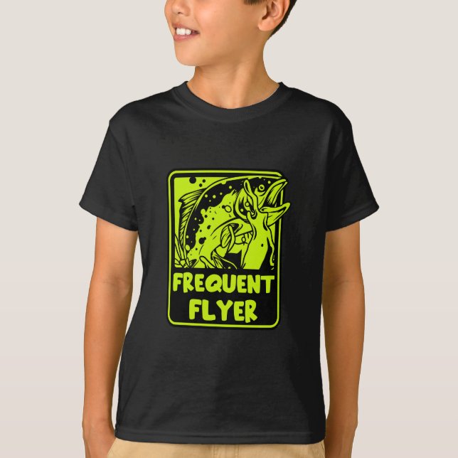USA Trout Flygfiske T Shirt (Framsida)