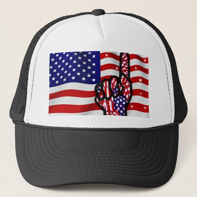 USA!_ TRUCKERKEPS (Framsida)