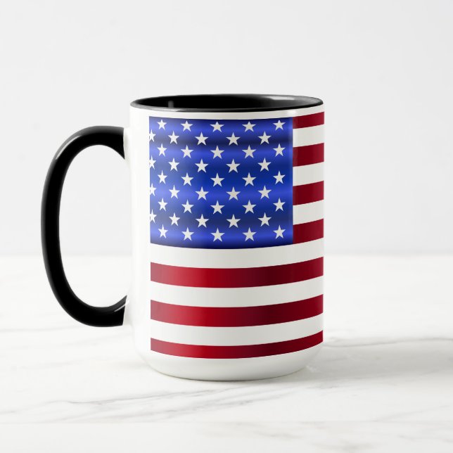 USA Trump 15oz BeSnygg MAGA MUGG BY ZAZZ_IT (Vänster)