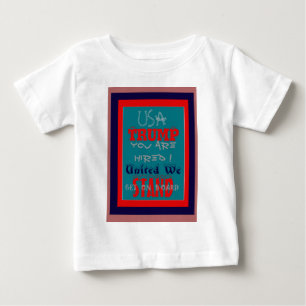 USA Trump du är anhållen! United we Stposition Art Tee Shirt