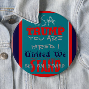 USA Trump du är anhållen! Unna oss! Knapp