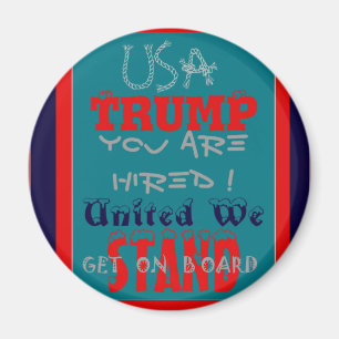 USA Trump du är anhållen! Unna oss! Magnet