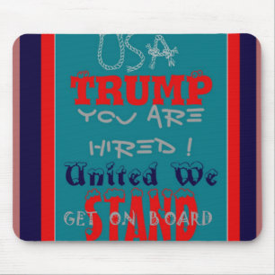 USA Trump du är anhållen! Unna oss! Musmatta