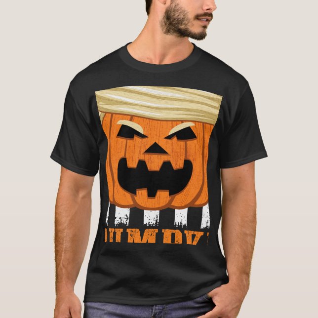 USA Trumpkin Gör Halloween Underbar igen T Shirt (Framsida)