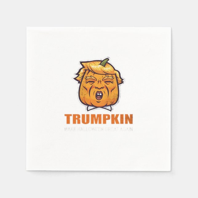 Usa Trumpkin gör Halloween Underbart igen till Cos Pappersservett (Framsidan)