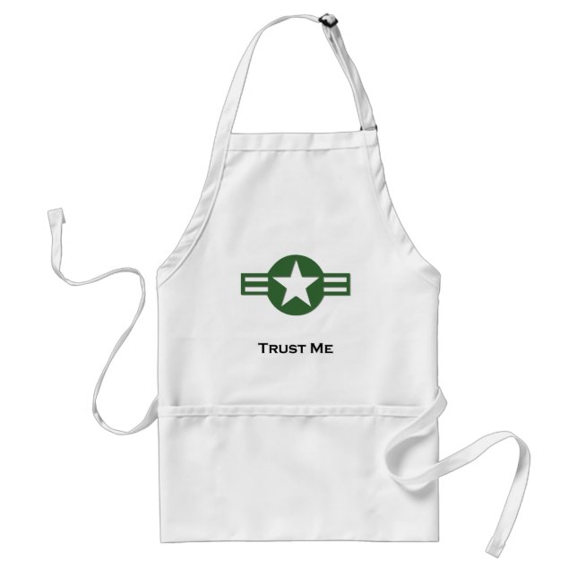 USA Trust Me Grönt Förkläde (Framsidan)