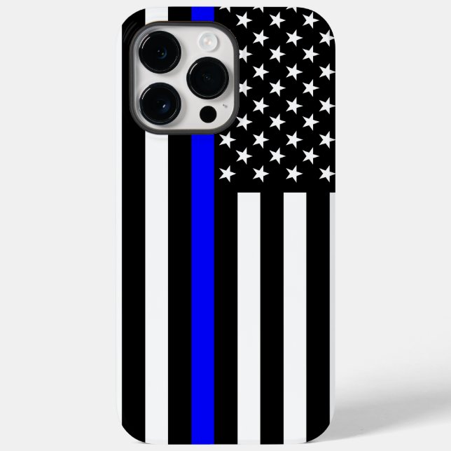 USA Tunn blå linje (Baksida)