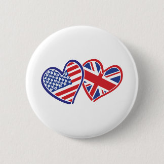 USA—UK-Kärlek Knapp