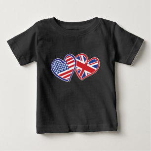 USA—UK-Kärlek T Shirt