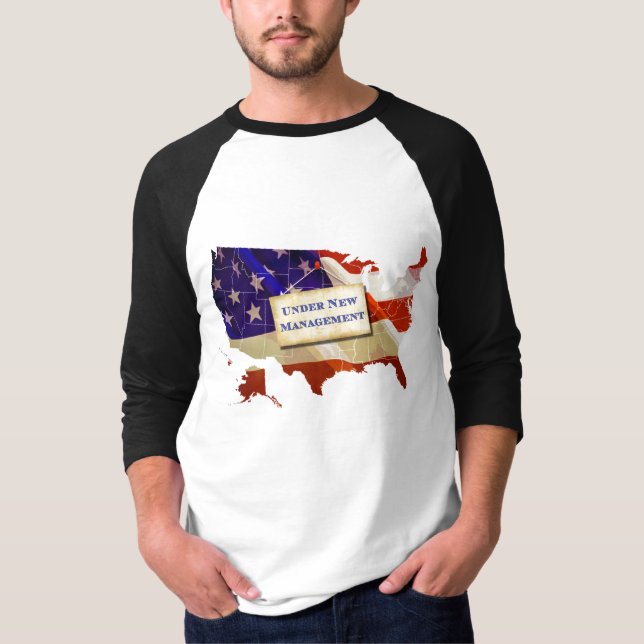 USA: Under ny ledning Tee (Framsida)