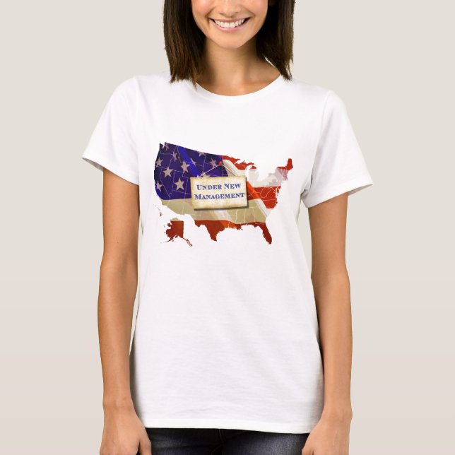 USA: Under ny ledning Tee Shirt (Framsida)