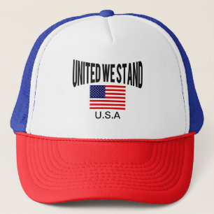 USA United we stand Classic American Patriotic Keps