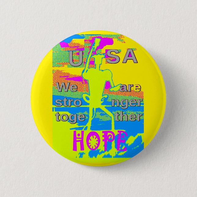 USA Unity Design: Hopp och Styrka Knapp (Framsida)