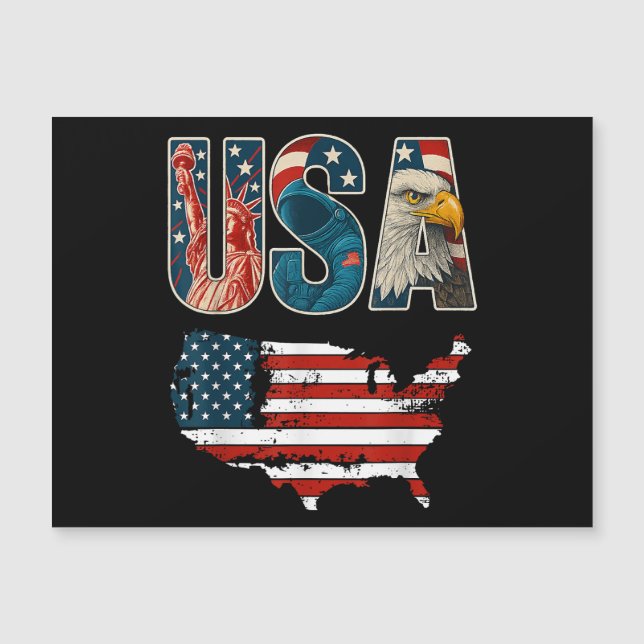 USA USA USA Patriotic 4:e juli Amerika Flagga Free (Framsida)