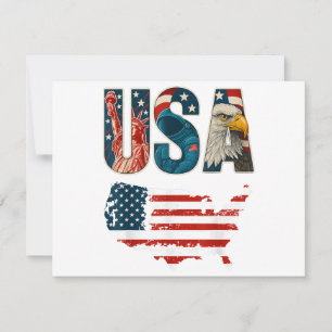 USA USA USA Patriotic 4:e juli Amerika Flagga Free