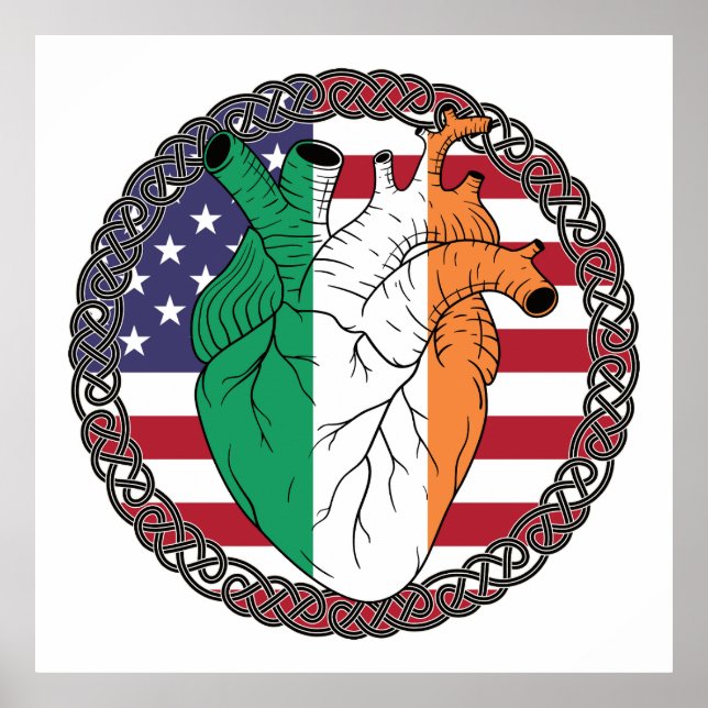USA USA USA Storbritannien Irland Poster (Framsidan)