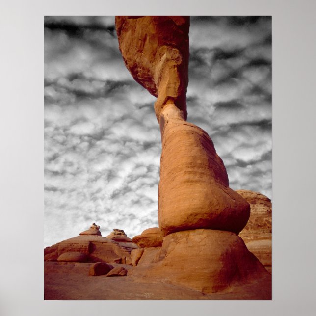 USA, Utah, Arches National Park. Delar av Poster (Framsidan)