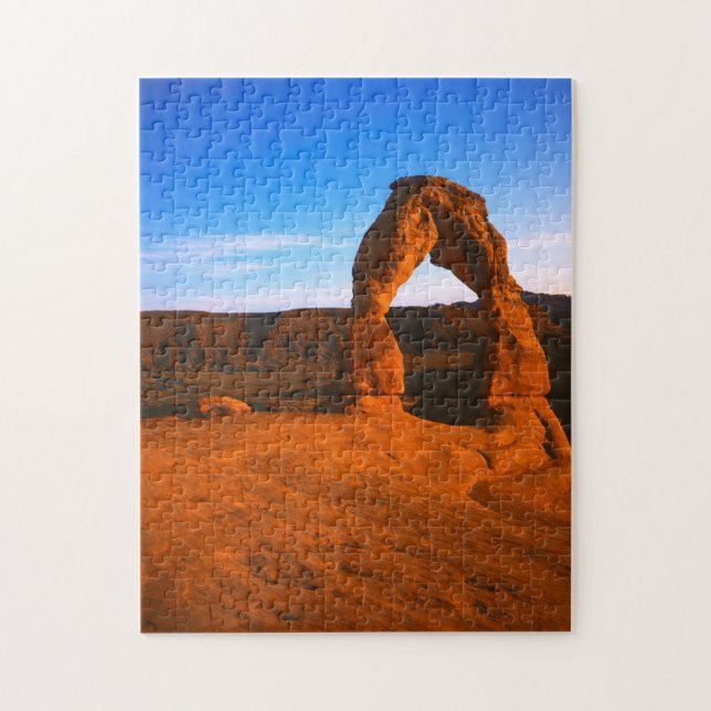 USA, Utah, Arches nationalpark, Delicate Arch Pussel (Vertikal)
