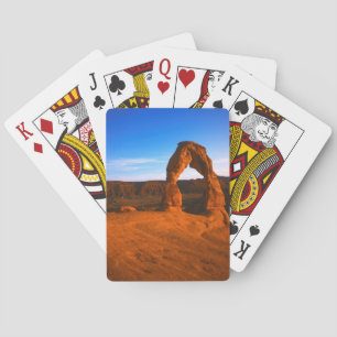 USA, Utah, Arches nationalpark, Delicate Arch Spelkort