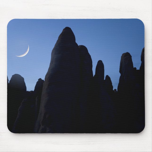 USA, Utah, Arches nationalpark. Halvmåne Musmatta (Framsidan)