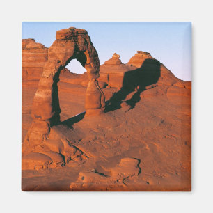 USA, Utah, Arches NP. Delicate Arch är en av Magnet