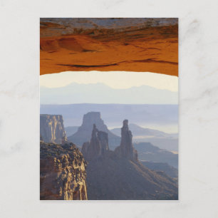 USA, Utah, Canyonlands National Park, Utsikt över Vykort