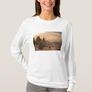 USA; Utah; Canyonlands nationalpark. Utsikt över Tee Shirt