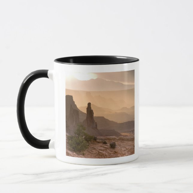 USA. Utah. Canyonlands nationalpark. Visa Mugg (Vänster)