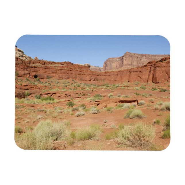 USA, Utah, Canyonlands NP, Shafer Canyon Magnet (Horisontell)
