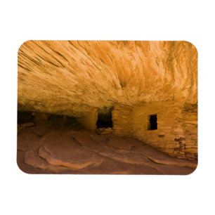 USA, Utah, Cedar Mesa, Mule Canyon. Sandsten Magnet