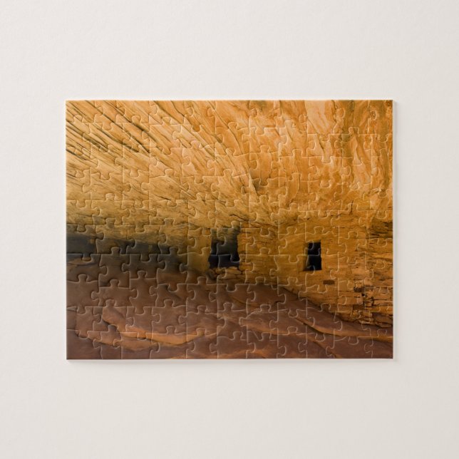 USA, Utah, Cedar Mesa, Mule Canyon.Sandsten Pussel (Horisontell)