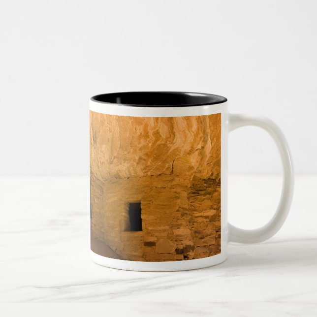 USA, Utah, Cedar Mesa, Mule Canyon. Sandsten Två-Tonad Mugg (Höger)