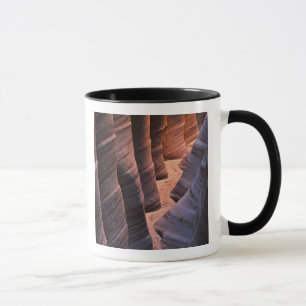 USA, Utah, Escalante. Upprepande sandsten Mugg