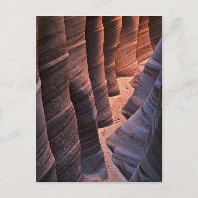 USA, Utah, Escalante. Upprepande sandsten Vykort (Framsida)