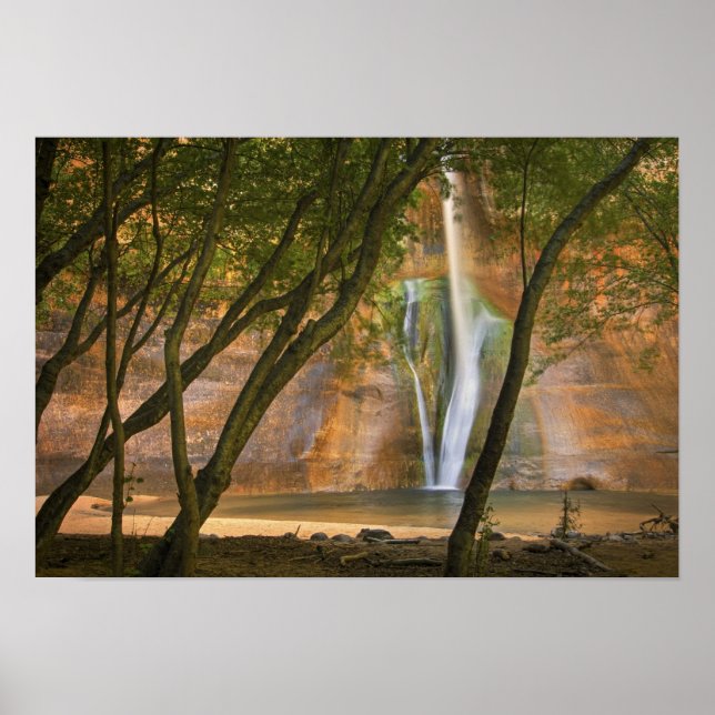 USA, Utah, Escalante Wilderness. En vy av Poster (Framsidan)