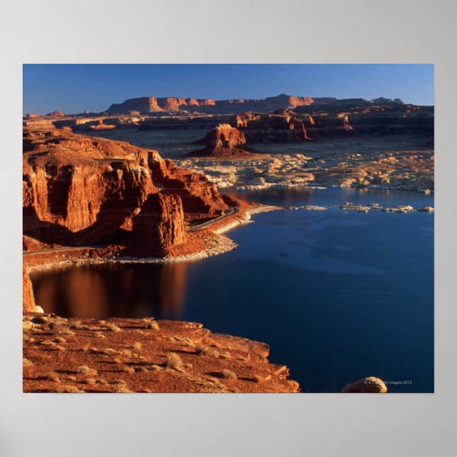 USA, Utah, Glen Canyon National Recreation Area 2 Poster (Framsidan)