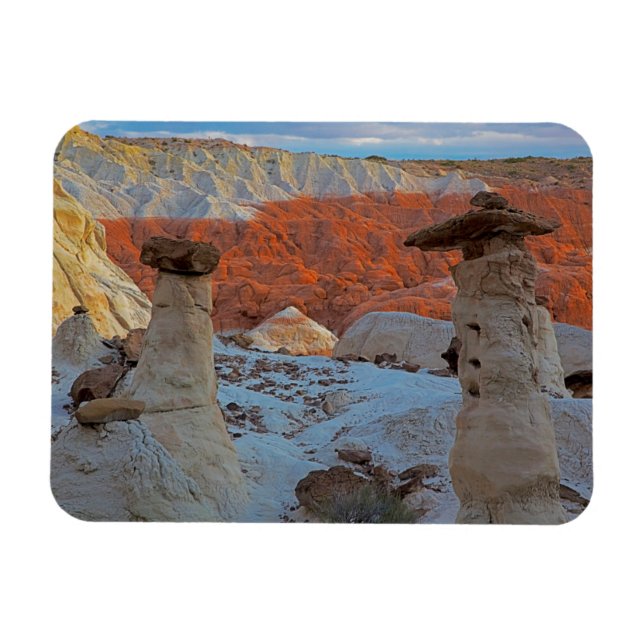 USA, Utah, Grand Staircase Escalante-National 2 Magnet (Horisontell)