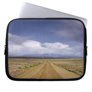 USA Utah, grusvägkorsning landskap Laptop Sleeve