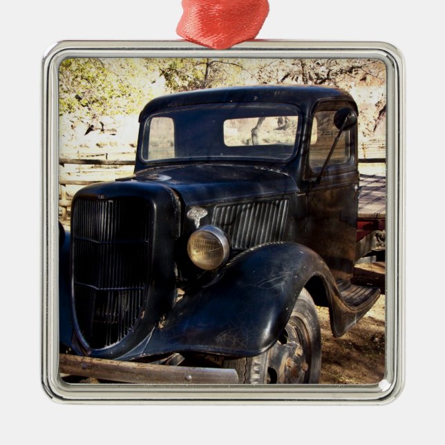 USA Utah, huvudstadrevnationalpark som är scenisk Julgransprydnad Metall (Framsidan)