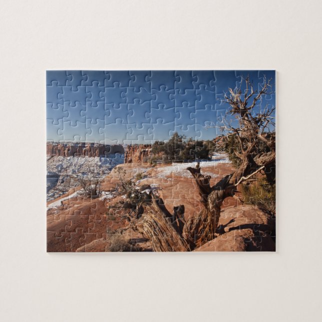 USA, Utah, Moab. Canyonlands National Park, Pussel (Horisontell)