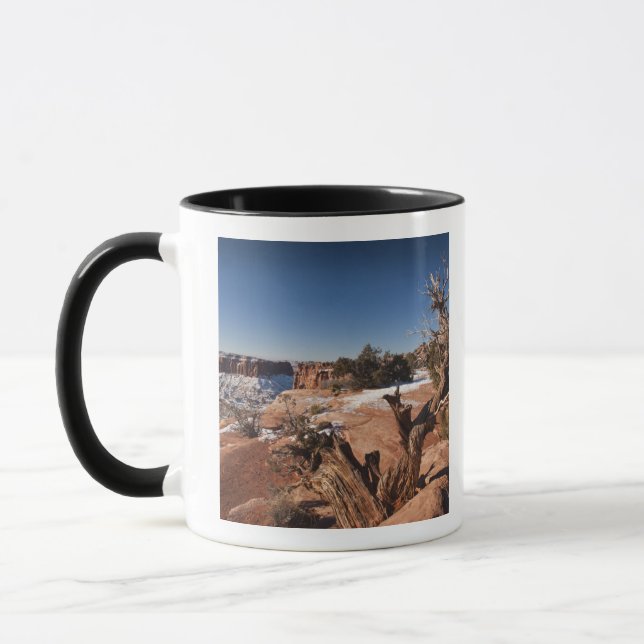 USA, Utah, Moab. Canyonlands nationalpark, Mugg (Vänster)