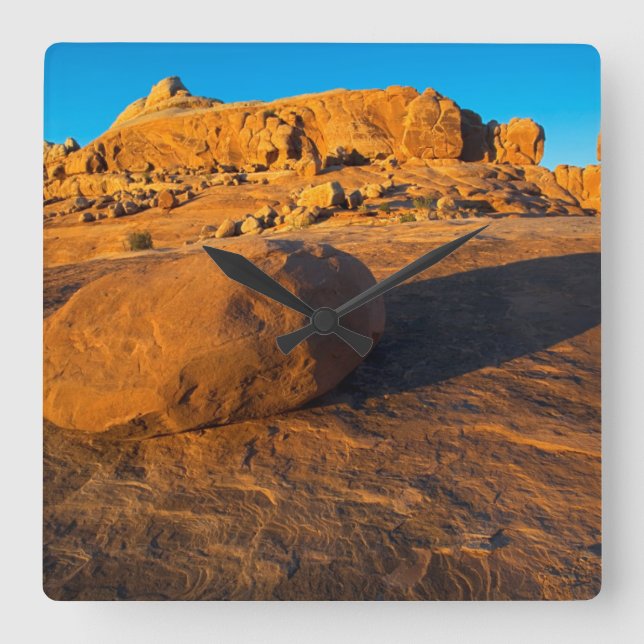 USA, Utah, Moab, sandsten Fyrkantig Klocka (Framsida)