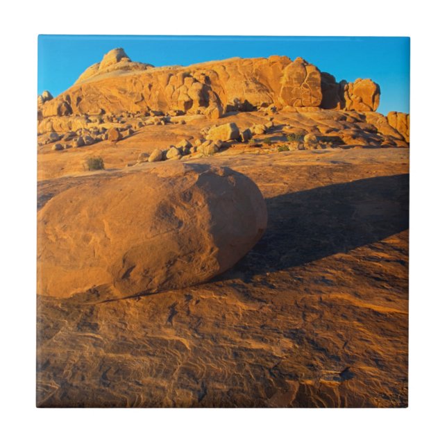USA, Utah, Moab, sandsten Kakelplatta (Framsidan)