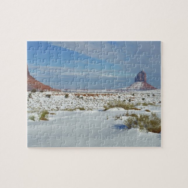 USA, Utah, Monument Valley. Malört syns Pussel (Horisontell)