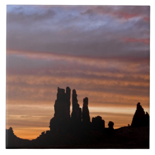 USA, Utah, Monument Valley nationalpark. 2 Kakelplatta